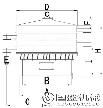 震動篩選機尺寸對照圖 震動篩選機尺寸對照圖